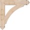 Ekena Millwork Thorton Arts & Crafts Smooth Bracket, Douglas Fir, 3 1/2"W x 22"D x 22"H BKT04X22X22THR03SDF - alternate 4